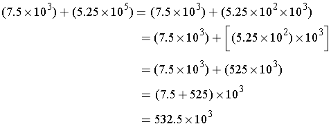 Rules Adding Exponents Scientific Notation