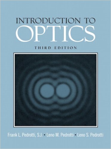 Optics Pedrotti book image