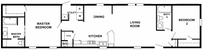 2000 16x80 Dutch Home for Sale To Move Off Site