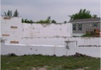 Garage doors all cut out!