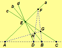 Diagram for harmonic relation for elementary correspondence.