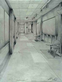 1 point perspective 2