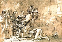 Tiepolo. Figure Group