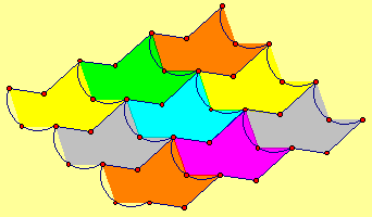 Completed tessellation with color.