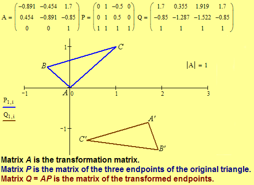 Illustrate Isometry in the Euclidean Plane. Click for dynamic movie.