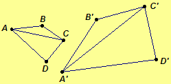 Illustration of a similarity transformation.