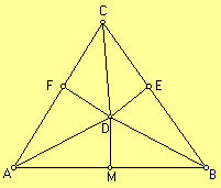 Diagram for the "proof" that all triangles are isosceles.