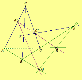 Motivation for Desargue's Theorem and for the proof in 3-dimensions.