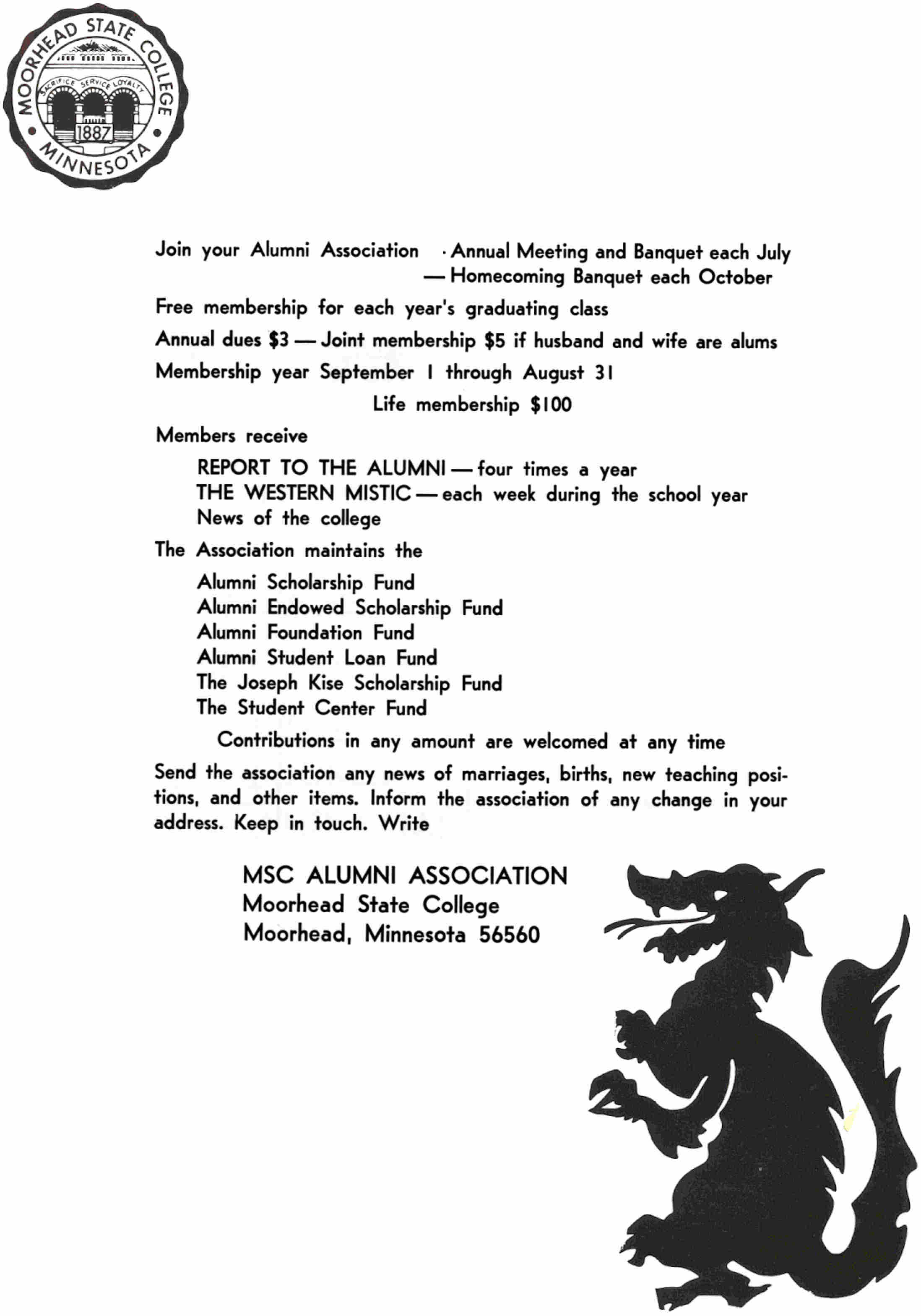 alumni letter
