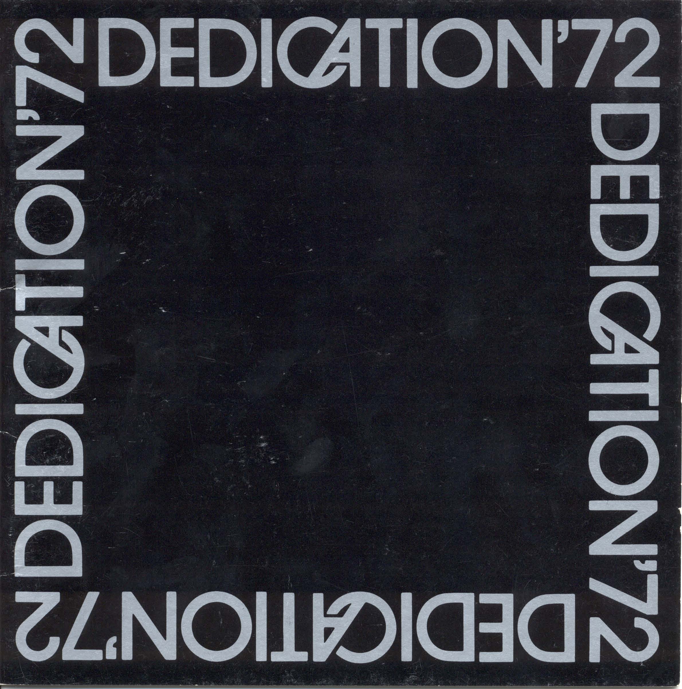 72 dedication cover