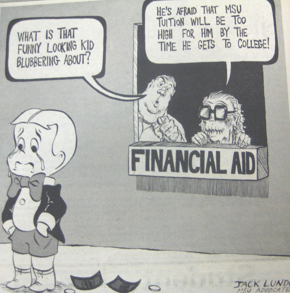 tuition cartoon 1984