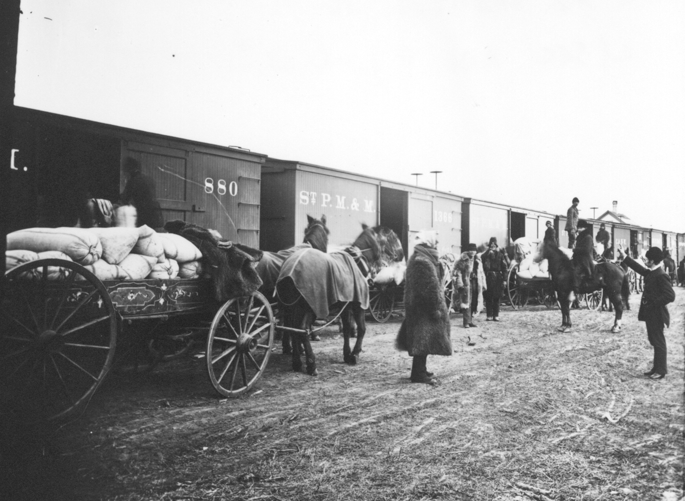 Loading Grain